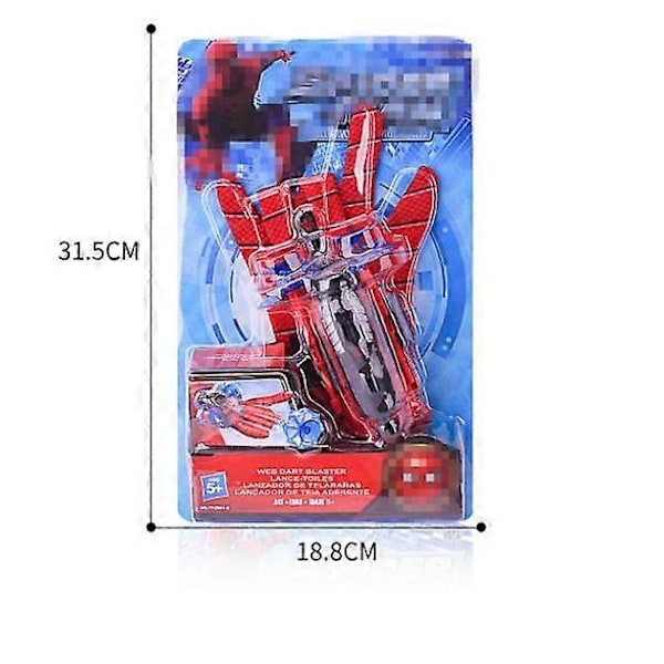 Spider-Man Handske Web Shooter Dart Blaster Launcher Spiderman Kostume Børns Legetøj-1