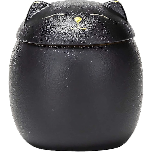 Katturna för kattaska minnessak djururnor katter svart katturna 7,6 cm X 7,6 cm (svart) #yg