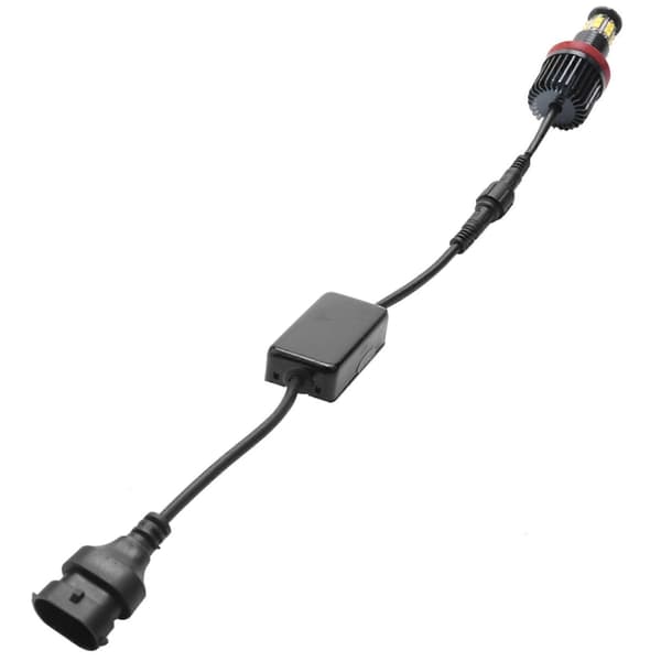 1 pari 120W 12LED auton enkelinsilmämerkki ajovalopolttimot lampuille E82 E90 E92 E60 E61 E63 E89 X6 H8
