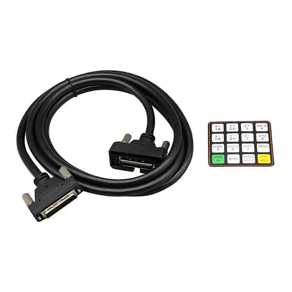 For Richauto A11 A12 A15 A18 DSP CNC Kontroller Kabel 4M Engelsk Knappefilm CNC Trebearbeiding Gravering