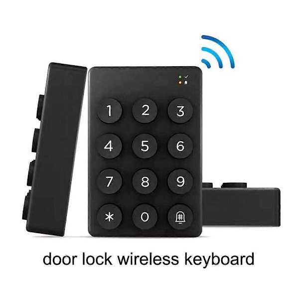 Trådløst tastatur med sifferkode, Bluetooth-app-opplåsing for TTlock-app, Smart Code Things Elektronisk Intellig