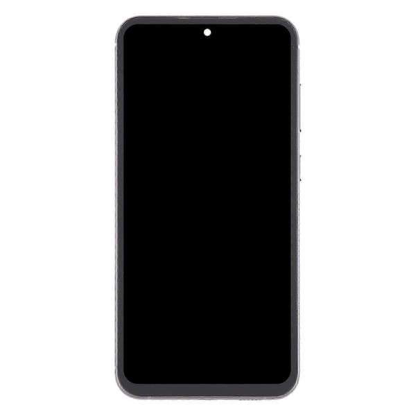 Til Samsung Galaxy S23 FE SM-S711B 6,43 tommer OLED LCD-skærm Digitizer Fuld samling med ramme (sort)