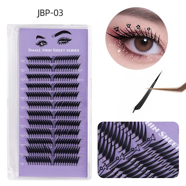 0.04mm Ultra-Thin Flat Eyelashes for Extension - Lightweight and Natural