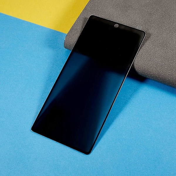 För OnePlus 12 5G Sekretess Skärmskydd Sidolim Anti-spion Härdat Glas Film