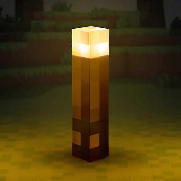 Lampe Paladone Minecraft Fakkel