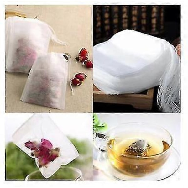 100 st - Tomma tepåsar för löste - teabags
