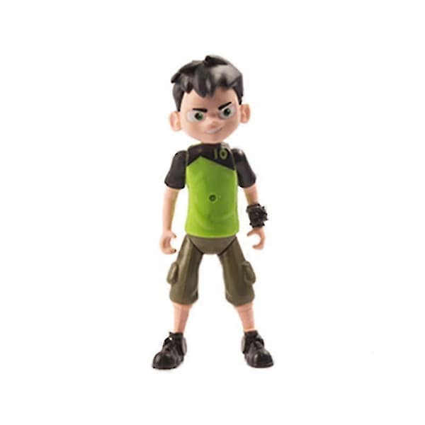 11 Earth Defender BEN10 Figurer Ung Helt Hacker Squad Super Kæmpe Dukke Kagepynt