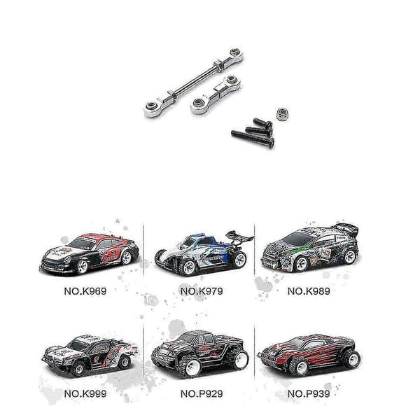 Metall Servo Link Styre Link Stang For Wltoys K969 Rc Bil Deler,2