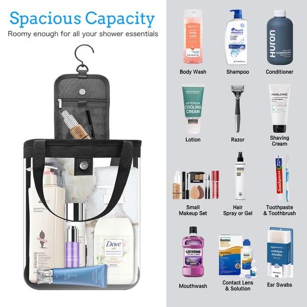 New Transparent Toiletry Bag for Women