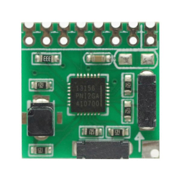 RM3100 Modul Treaxlig Elektronisk Magnetfältsensor SPI I2C Dubbelt Gränssnitt Geometrisk Magnetisk