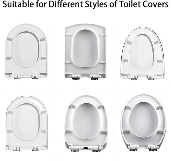 Toalettlockskydd 4-pack, Sitskydd, Universal Stoppar för Toalettlock