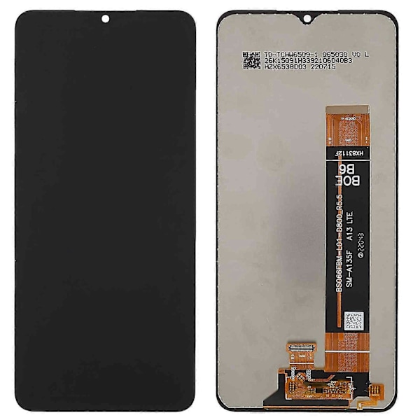 Samsung Galaxy A13 4G A135F Luokka C LCD-näyttö ja kosketuspaneeli