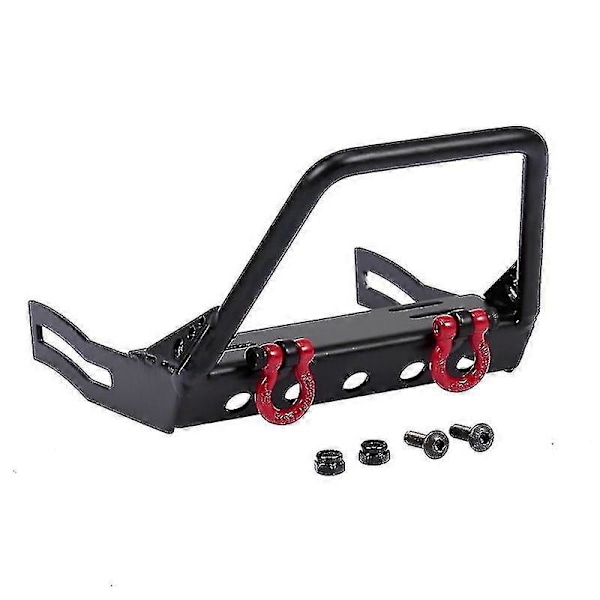 Metall Främre Stötfångare Kompatibel Med 1/10 Rc Crawler Axial Scx10 Traxxas Trx4,b