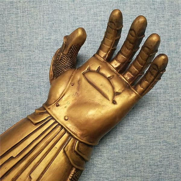 Aikuisten Thanos Infinity Gauntlet -käsine Cosplay Endgame Infinity War Flash Led