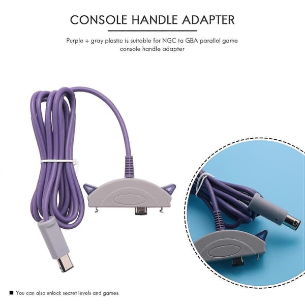 1,8 m Spilforbindelseskabel Connect Cord Adapter Kompatibel Game Boy Advance Til Eller Sp Til Adapterkabel-dt