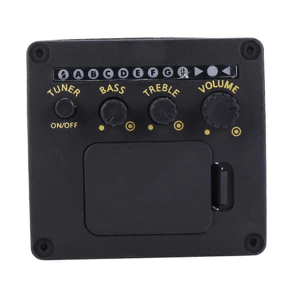 2-bands Pickup Eq Aeq-2T Equalizer Akustisk Gitarr Bricka Skruvar Set För Gitarr f54