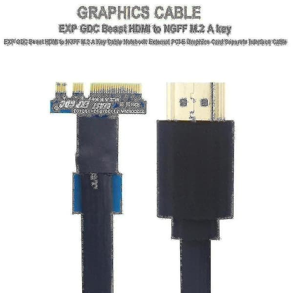 Exp Gdc Beast til Ngff M.2 A Key Kabel til Eksternt Videokort til Bærbar Computer