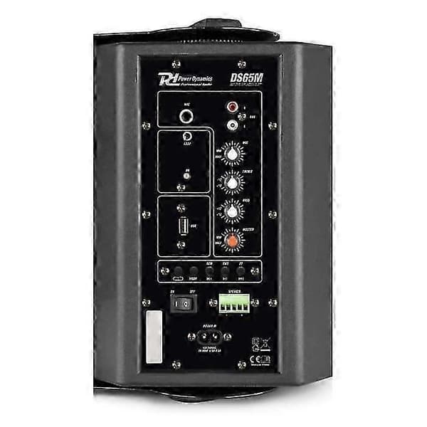 DS65MB 2-tie Bluetooth-kaiuttimet - Musta - 125 wattia