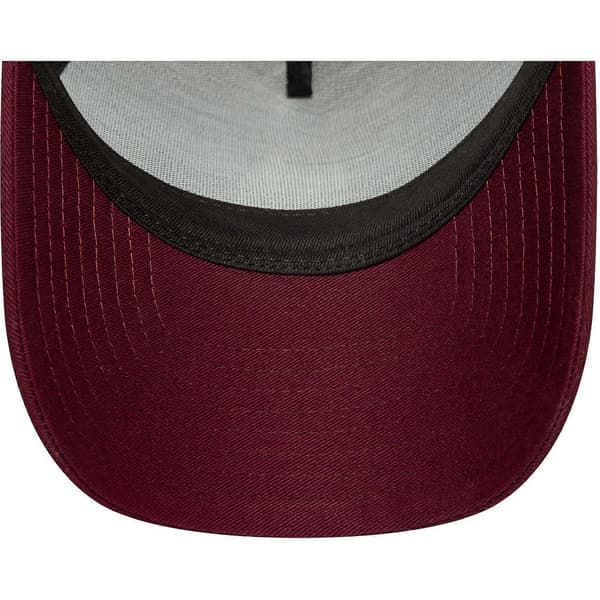 New Era A-Frame Mesh Trucker Cap - AS Roma bordeaux