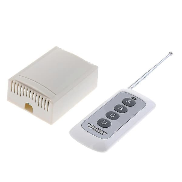 4-kanals RF Smart Fjärrkontroll Switch 433 för Hem Relä DC12V