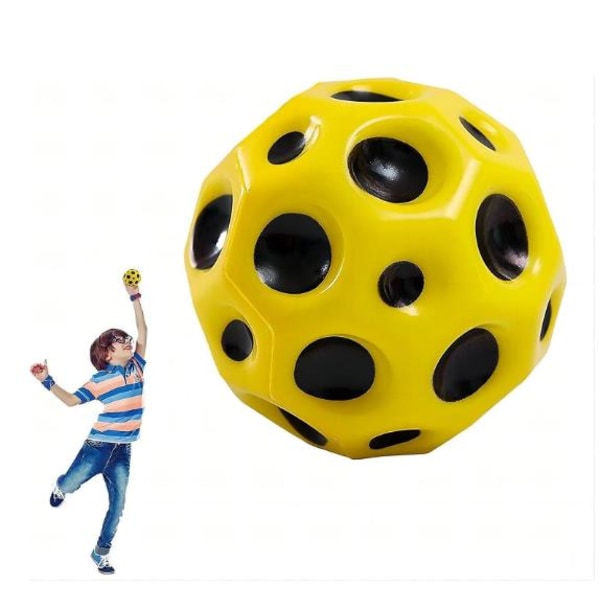 Rymdbollar Extrem hög studsande boll & popljud Meteorrymdboll