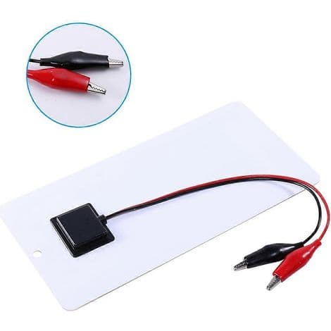 10W 12V polysilikon solpanel för utomhus DIY-laddare 250x120mm