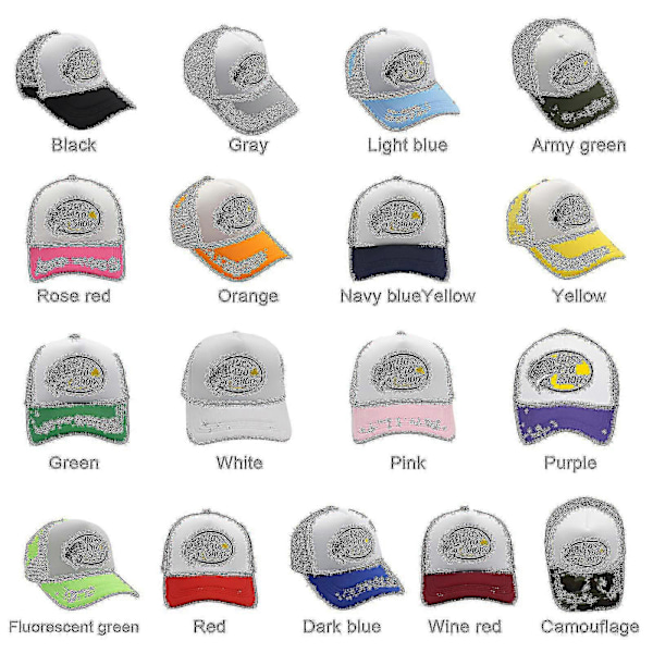 Udendørs Hatte Trucker Mesh Hat - FARVE: Camouflage