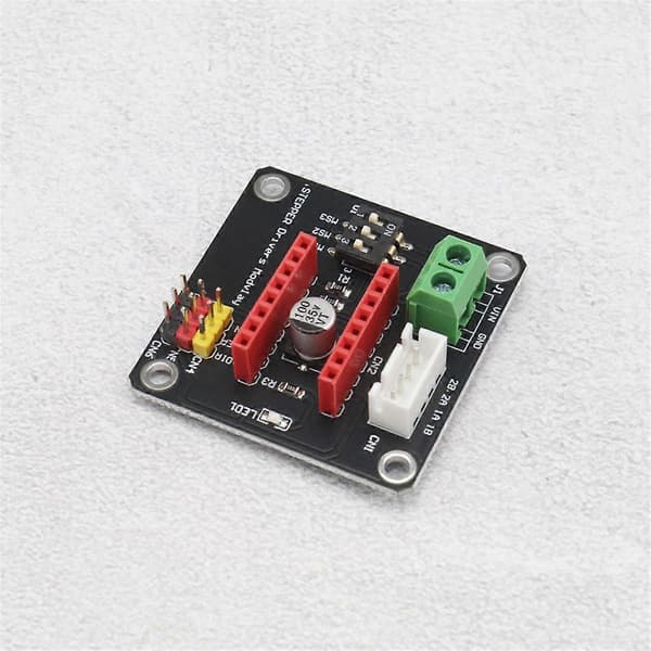 2 stk. DRV8825 A4988 3D-skriver 42 Steppermotor Driver Kontroller Ekspansjonsmodul for Arduin R3 Ramp