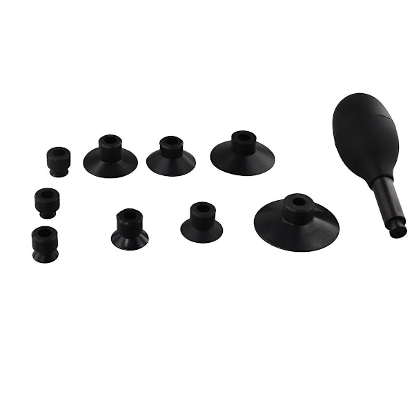 Lens Sucker Kit Eight in One with 9 Interchangeable Suction Cups Strong Suction Manual Vacuum Sucti