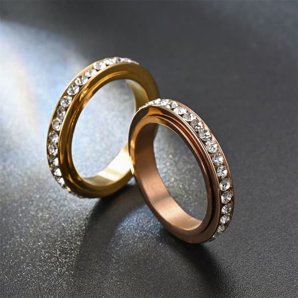 Roterbar Antistressring Rosegull 19,9 mm