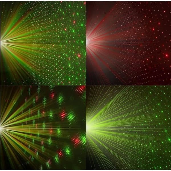 Julelaserprojektorlys - 20 mønstre - Hageplenlandskapsbelysning