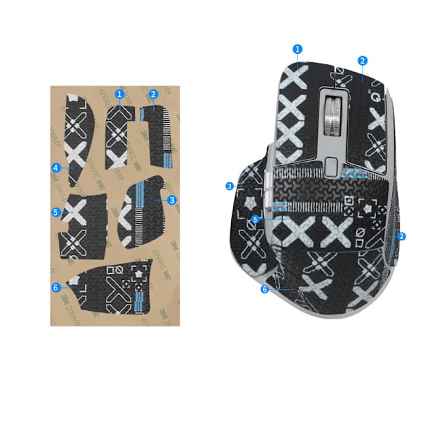 Improved Grip Mouse Stickers for Logitech MX Master 3s
