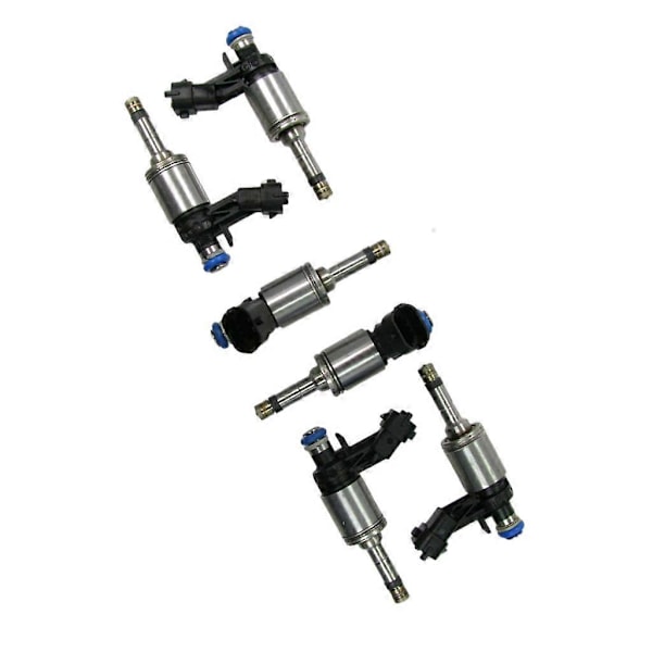 6x Bränsleinspridare Tillbehör 12663380 Ersättningsdel Passar Chevy Bil