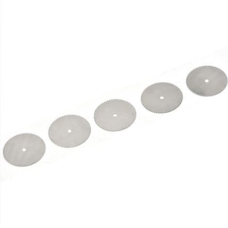 10 rustfrie 32 mm kappeskiver for vinkelsliper, pakke med 10