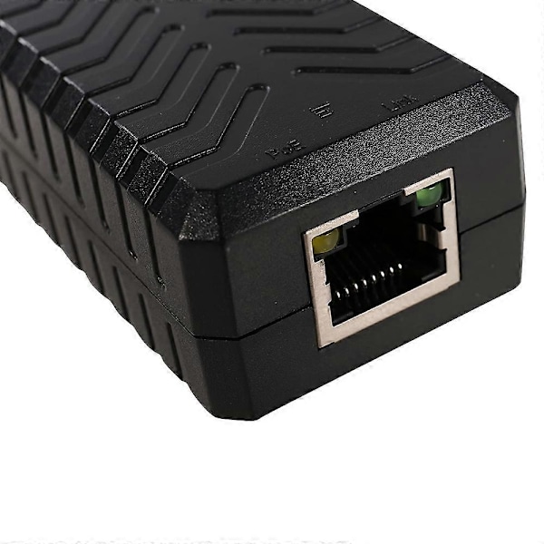 1 Port PoE-laajennin 10/100Mbps IEEE 802.3Af -standardilla tulo/lähtö IP-kameran lähetykseen