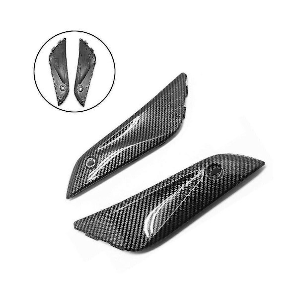 Kolfibermålade Sadelkåpor Vänster Höger Tank Sidolock Panel för Cbr1000rr 2004-2007