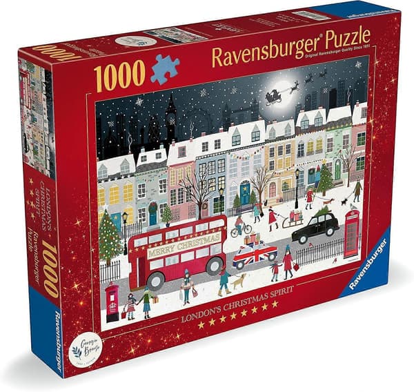 Ravensburger Londons julestemning puslespill (1000 brikker)