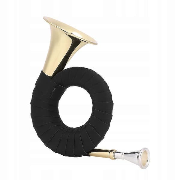 Mini messing jagthorn Bb mikro fransk