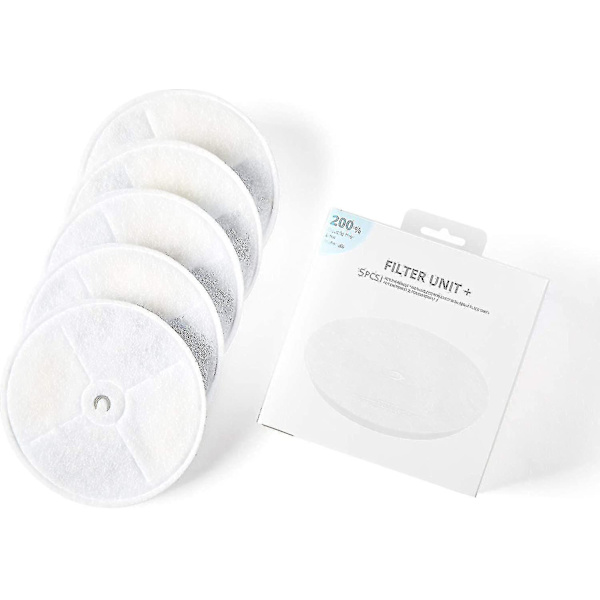 Petkit Filterpatron 5 stk for bruk på Eversweet 2.0 & 3.0 & Cybertail vanndispensere