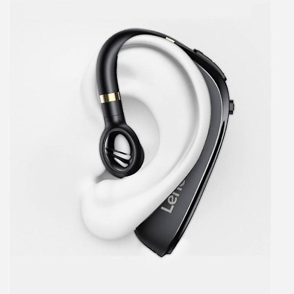 Lenovo HX106 Trådløst Business Headset - Øreplugg Volumkontroll TWS Ørepropp Bluetooth 5.0 Trådløs Hodetelefon Øretelefon Svart