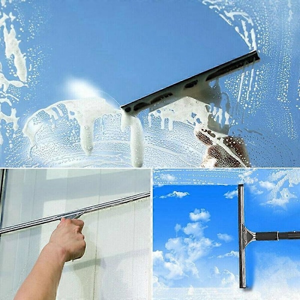 25 cm Fönsterskrapa för Hemmet, Rengöring av Glas, Badrumsspegel, Vattenavdragare