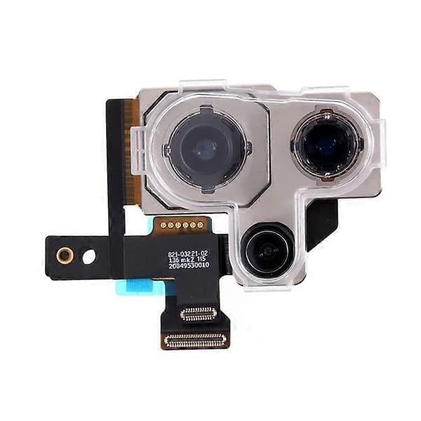Kompatibel til iPhone 12 Pro Max Bagerste Store Kamera Linse Modul Del (Uden Logo)