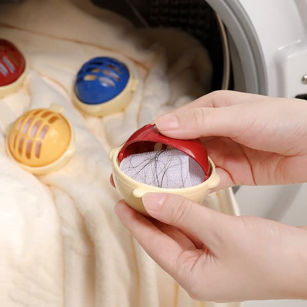 Washing Balls for Washing Machine Anti-Winding - 4-pack Blue