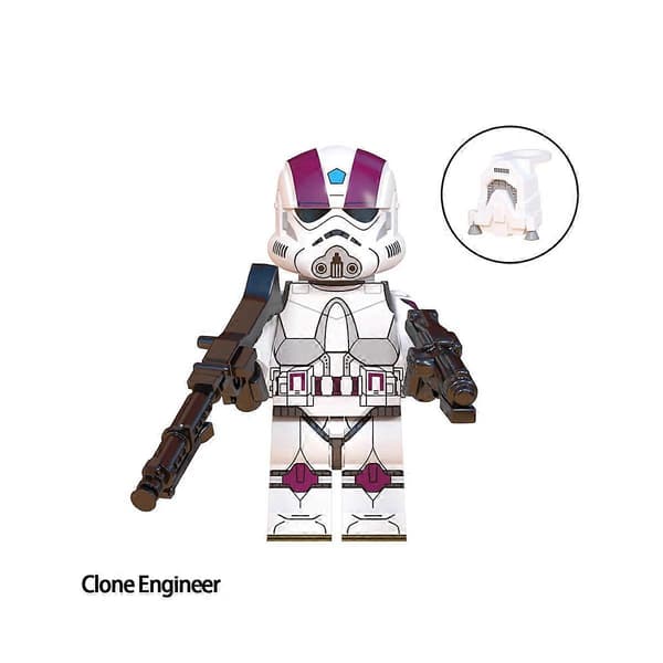 Minifigurbyggstenar Leksaker 1.77 Tum Samling Klontrupper Actionfigurer Monterade