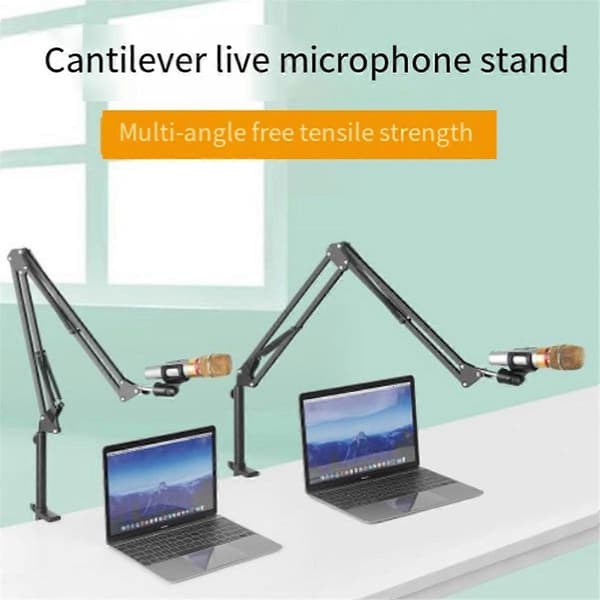 25cm Mikrofonarm med Bordstativ for Podkasting E