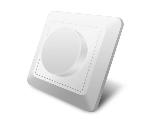 LED Dimmer Switch, 220-240v 5-200w Smart Knap-Lysafbrydere og Dimmer Dimmer Switch