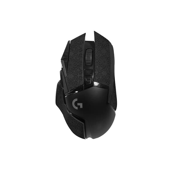 Forbedrede grebsmusemåtter til Logitech G502 - Sort