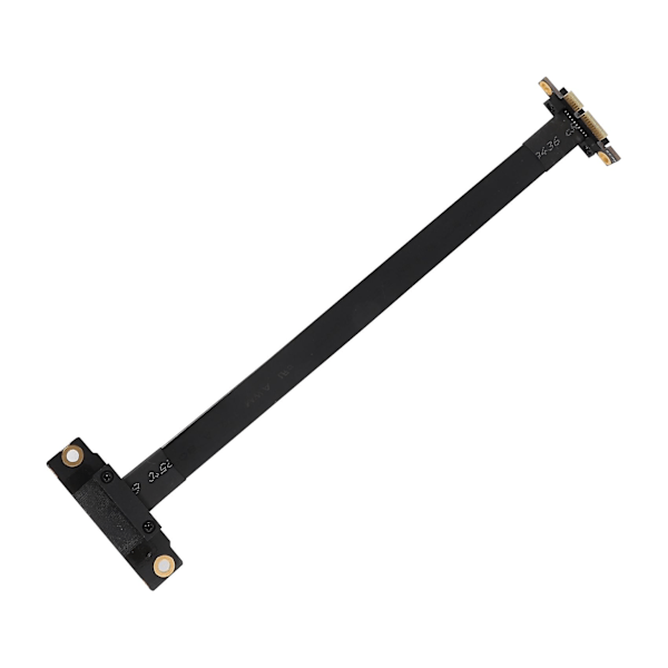 Pcie X1 Riser Cable Dual Right Angle Pcie 3.0 X1 To X1 Extension Cable 8gbps Pci 1x Riser Card 20cm