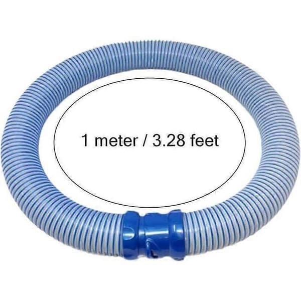 Zodiac Mx6 Mx8 Sæt med 2 Twist Lock Slangesektioner 2 x 1 m til Hydrauliske Poolrenserrobotter Blå
