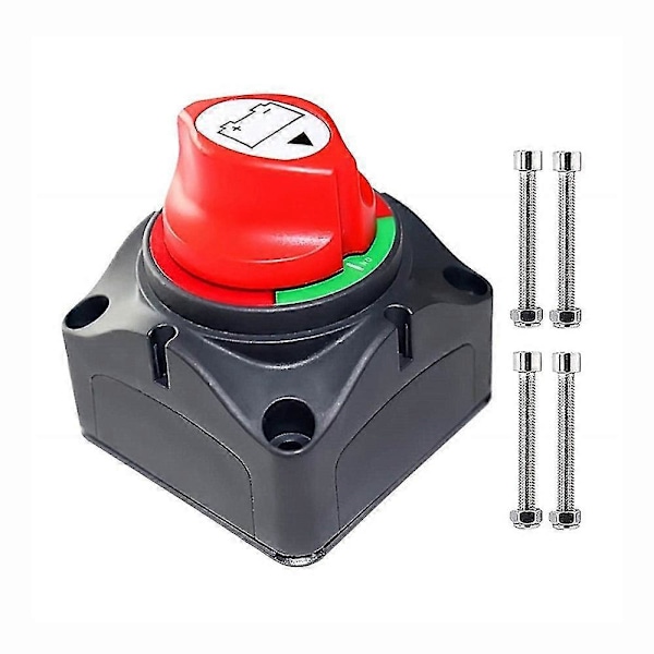 Universal 12V/24V 300A Bil Båt Batteri Isolator Bryter Vanntett Båt Hovedbryter Kutt Av For Marine Bilbryter